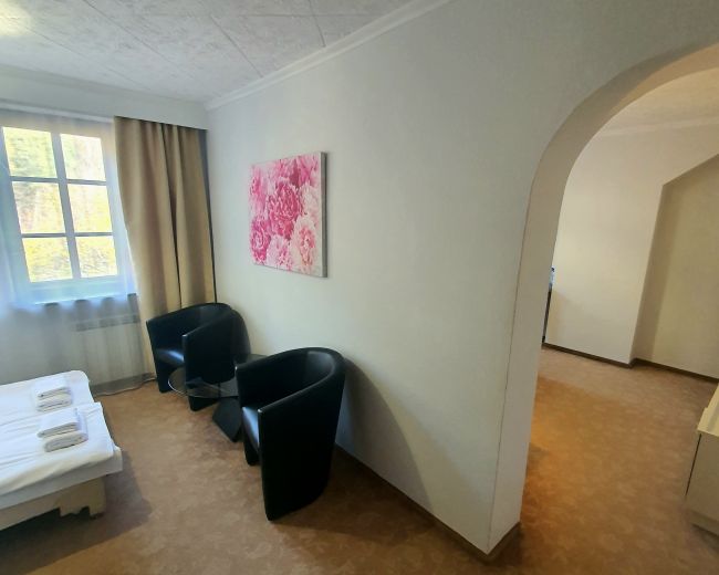 De Lux room for 4 people with sofa