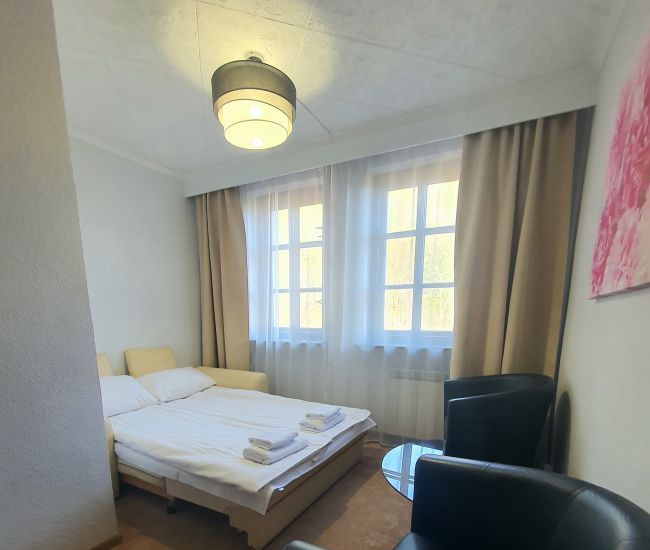 De Lux room for 4 people with sofa