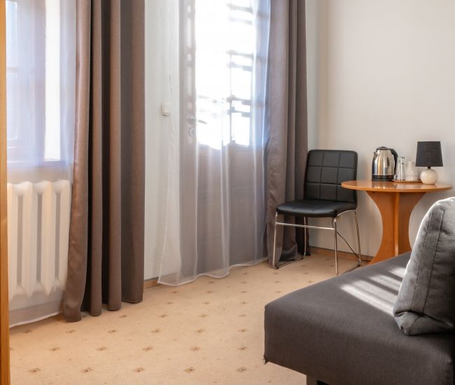 De Lux double room with balcony